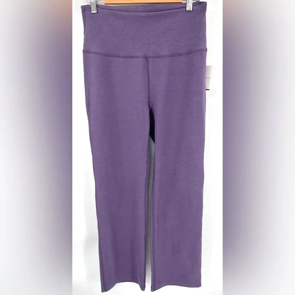 Beyond Yoga women’s spacedye bootcut legging purple haze heather size 1X NWT